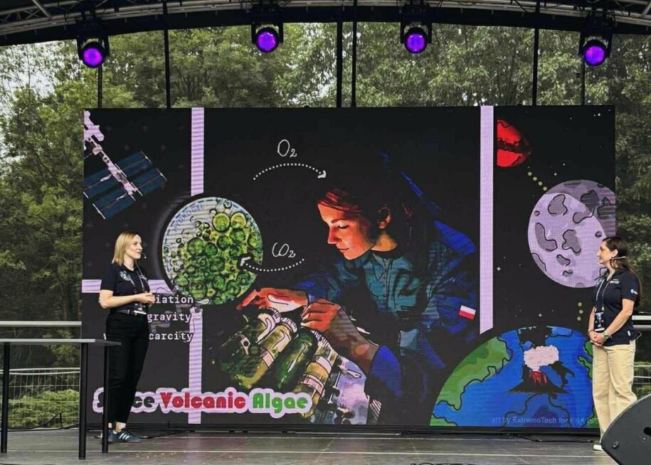 Space Volcanic Algae on the Tour  &#8211; The Silesian Planetarium
